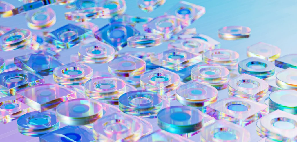 Light abstract squares representing data protection helpline for data protection services in the uk.