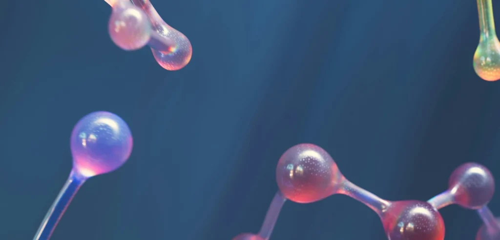 Floating shapes on a dark background representing data subject access requests for organisations across the uk.