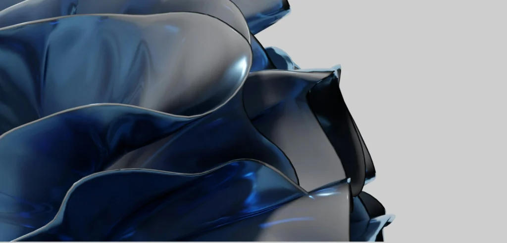 Dark abstract shape representing outsourced gdpr support for data protection services in woking.